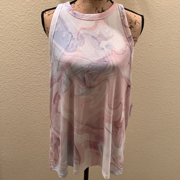 Women’s Plus Size UltraLite Rib-Knit Racerback Tank - Picture 7 of 13